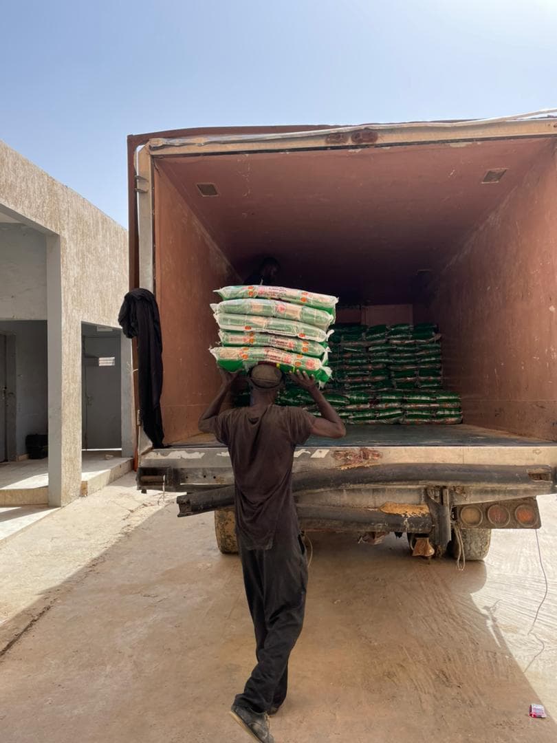Chargement de la flotte logistique